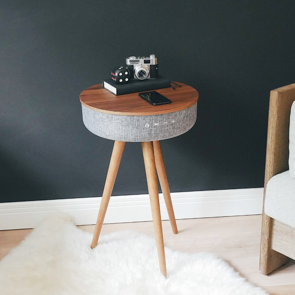 Tabblue Bluetooth Table Speaker - Dark Wood