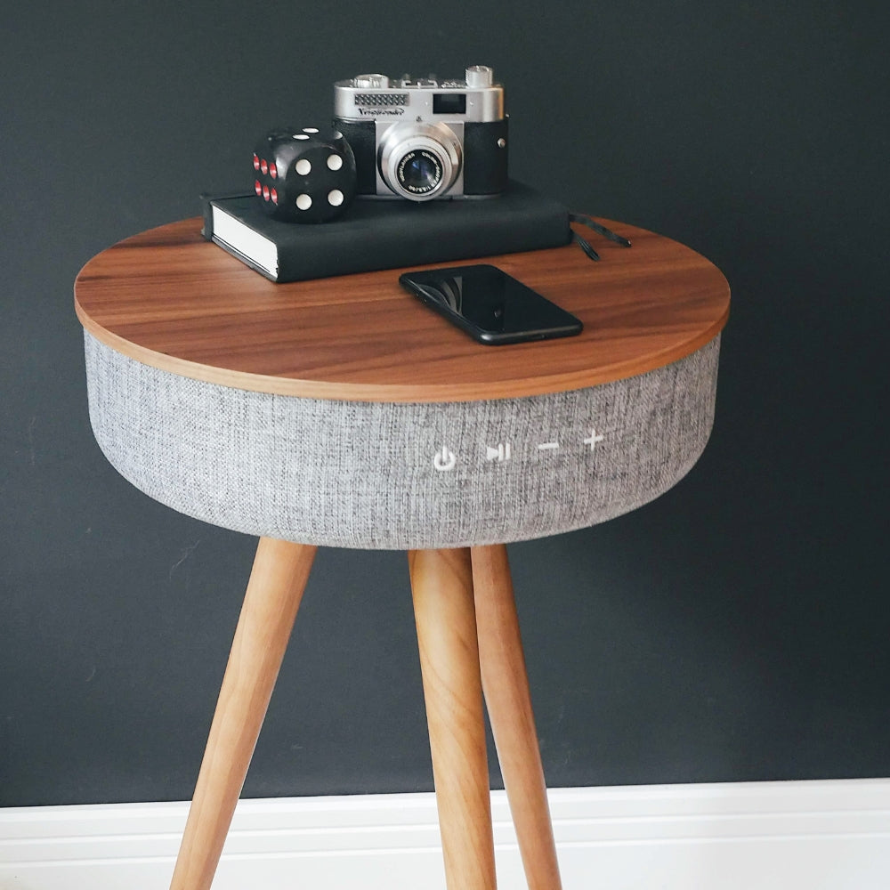 Tabblue Bluetooth Table Speaker - Dark Wood
