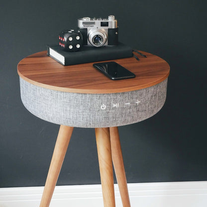 Tabblue Bluetooth Table Speaker - Dark Wood